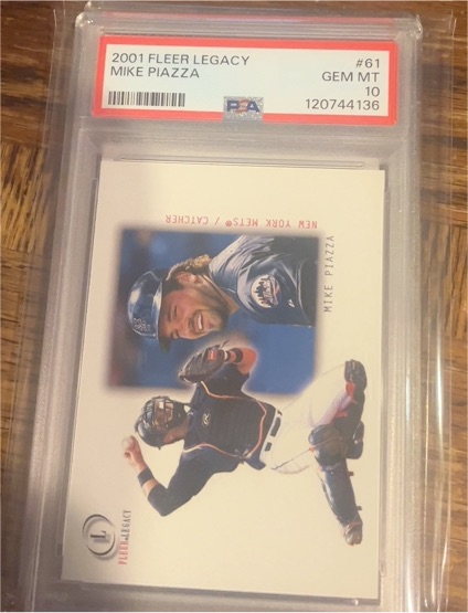 2001 Fleer Legacy #61 Mike Piazza — front