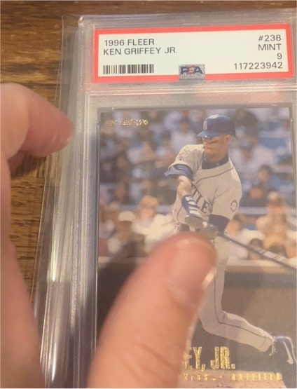 1996 Fleer #238 Ken Griffey Jr. — front