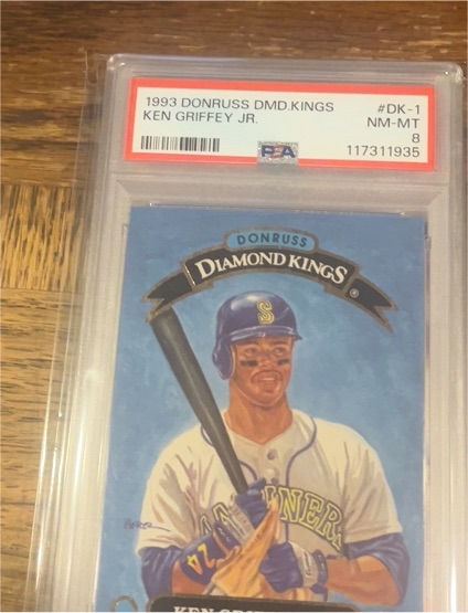 1993 Donruss Diamond Kings #DK-1 Ken Griffey Jr. — front