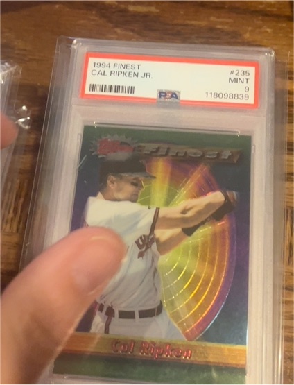 1994 Topps Finest #235 Cal Ripken Jr. — front
