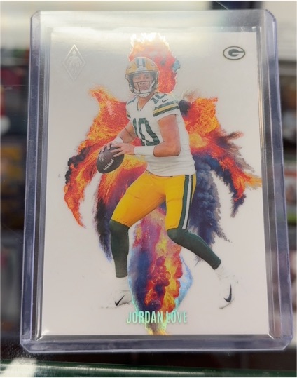 2024 Panini Phoenix Color Blast #CBJDS Jordan Love — front