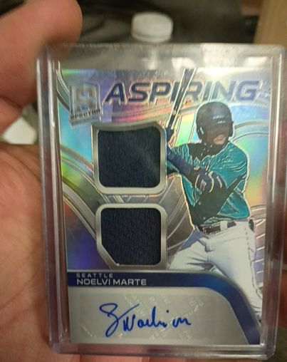 2021 Panini Spectra Aspiring #AJA-NM Noelvi Marte — front