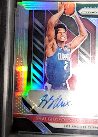 2018 Panini Prizm Rookie Signatures #RS-SGA Shai Gilgeous-Alexander — front