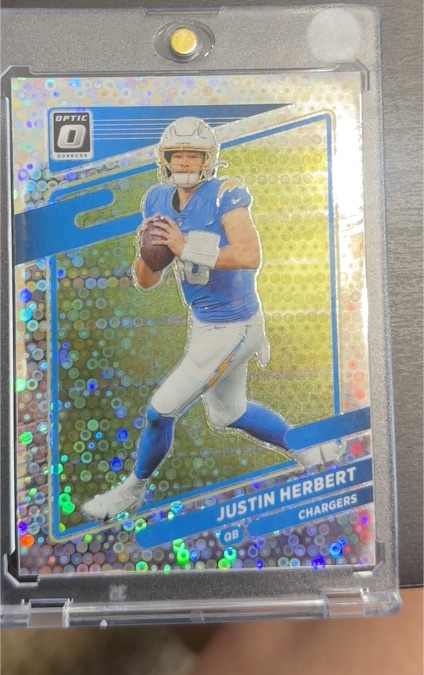 2021 Donruss Optic #47 Justin Herbert — front