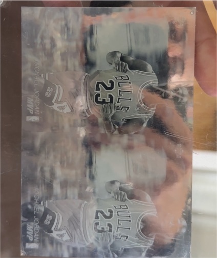 1991 Upper Deck Award Winner Holograms #AW4 Michael Jordan — front
