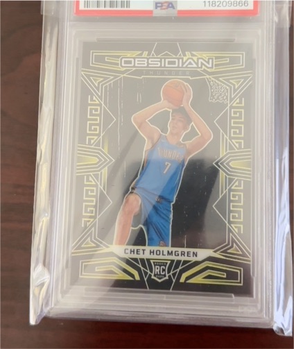 2022-23 Panini Obsidian #RC Chet Holmgren — front