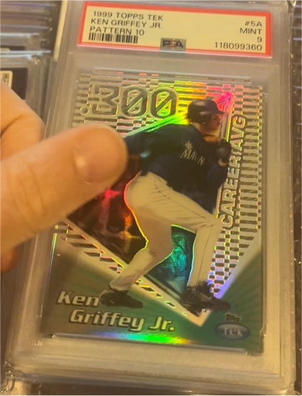 1999 Topps Tek #5A Ken Griffey Jr. — front