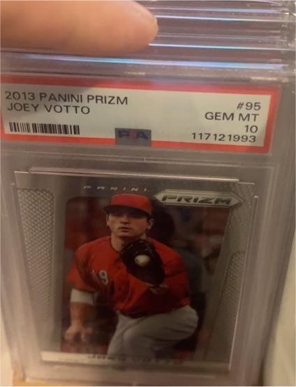 2013 Panini Prizm #95 Joey Votto — front