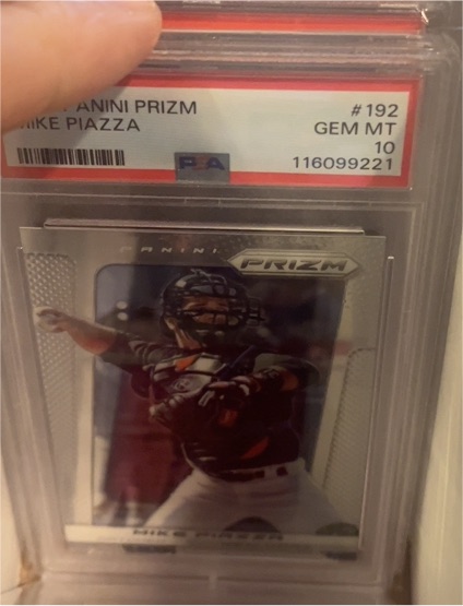 2013 Panini Prizm #192 Mike Piazza — front