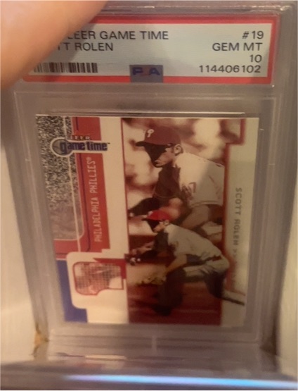 2001 Fleer Game Time #19 Scott Rolen — front