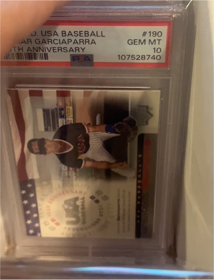 2004 Upper Deck USA Baseball 25th Anniversary #190 Oscar Garciaparra — front