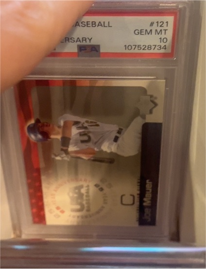 2004 Upper Deck USA 25th Anniversary #USA-121 Joe Mauer — front