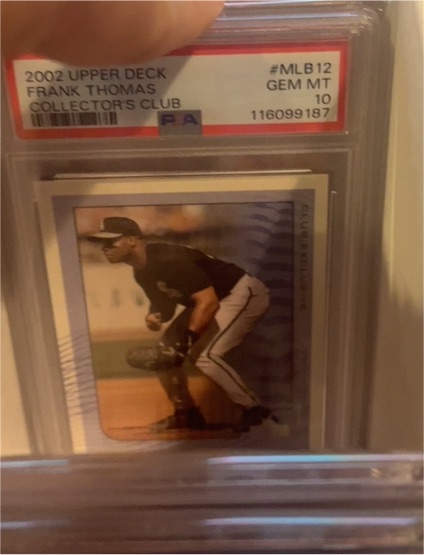 2002 Upper Deck #MLB 12 Frank Thomas — front