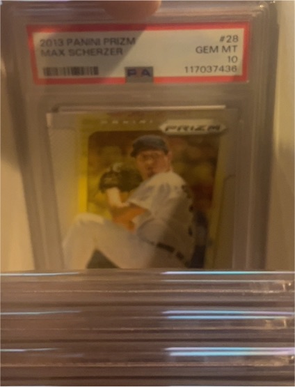 2013 Panini Prizm #28 Max Scherzer — front