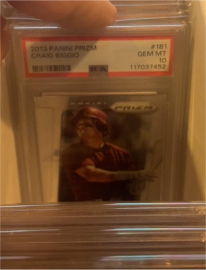 2013 Panini Prizm #181 Craig Biggio — front