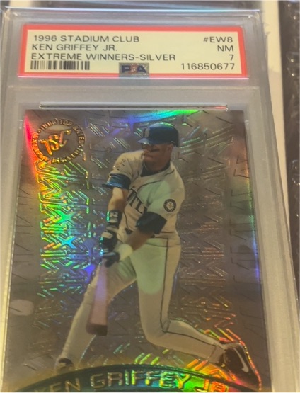1996 Stadium Club #EW8 Ken Griffey Jr. — front