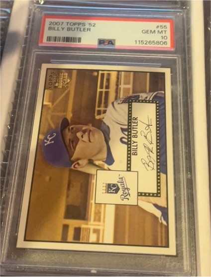 2007 Topps '52 #55 Billy Butler — front