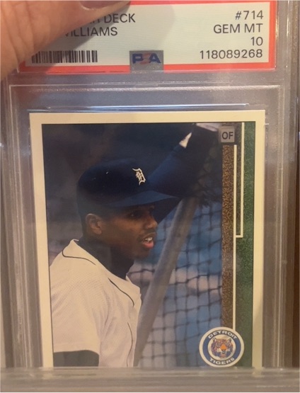 1989 Upper Deck #714 Rickey Henderson — front