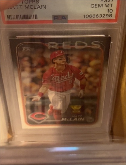 2024 Topps Series 1 #327 Matt McLain — front