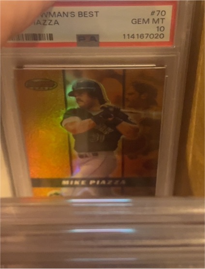 2000 Bowman's Best #70 Mike Piazza — front
