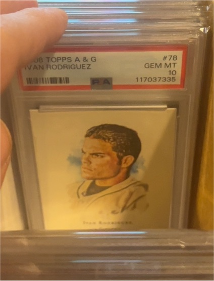 2008 Topps Allen & Ginter #78 Ivan Rodriguez — front