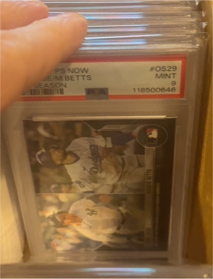 2022 Topps Now #OS29 Mookie Betts — front