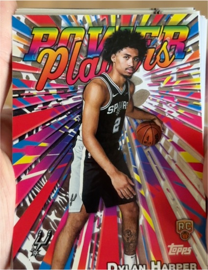 2025-26 Topps Power Players #PP-17 Dylan Harper — front