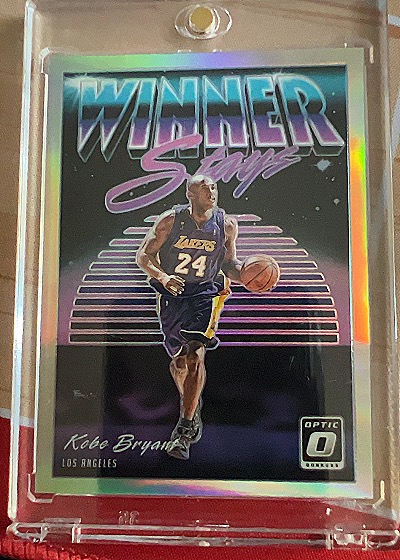 2018-19 Donruss Optic Winner Stays #2 Kobe Bryant — front