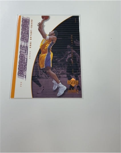 2000 Upper Deck Game Jersey Edition #443 Kobe Bryant Purple Reign — front