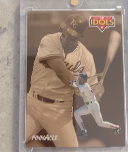 1992 Pinnacle The Idols #282 George Brett/Wade Boggs — front