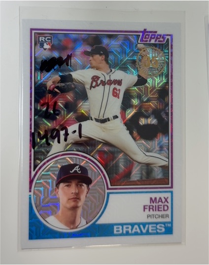 2018 Topps Silver Pack #49 Max Fried — front