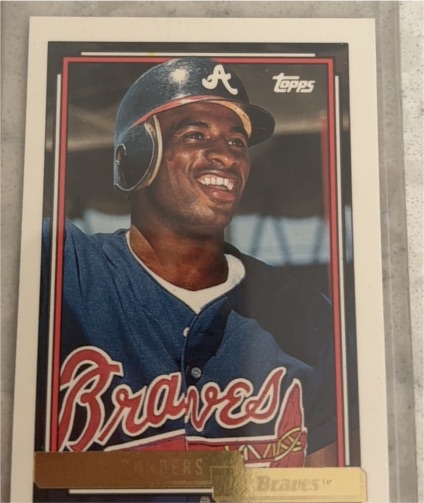 1992 Topps #645 Deion Sanders — front