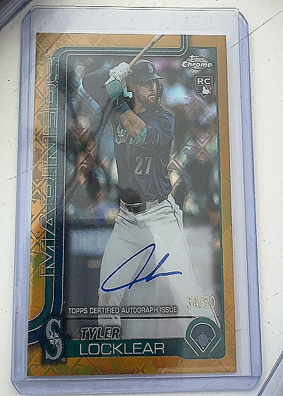 2025 Topps Chrome #RA-TL Tyler Locklear — front