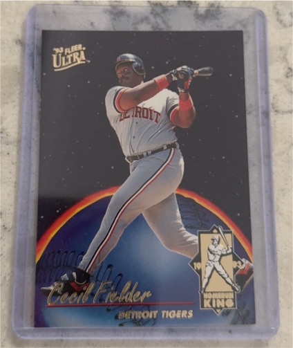 1993 Fleer Ultra #3 Cecil Fielder — front