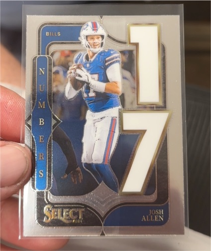 2024 Panini Select #17 Josh Allen — front