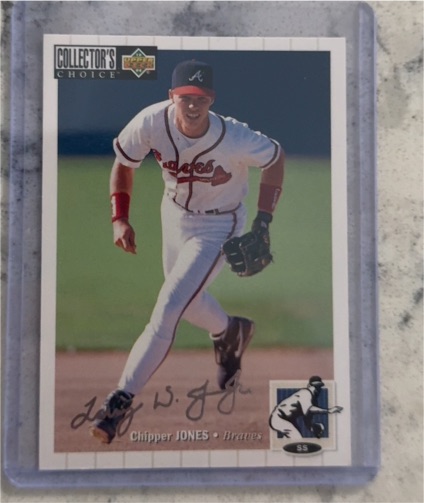 1994 Upper Deck Collector's Choice #152 Chipper Jones — front