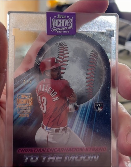 2024 Topps Big League To the Moon Die-Cuts #TM-31 Christian Encarnacion-Strand — front