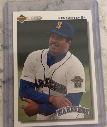 1992 Upper Deck #335 Ken Griffey Sr. — front