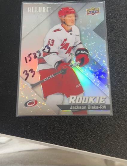 2024-25 Upper Deck Allure #153 Jackson Blake — front