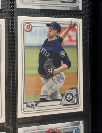 2020 Bowman Prospects #BP-58 Logan Gilbert — front