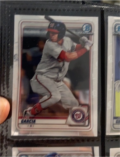 2020 Bowman Chrome Prospects #BCP-114 Luis Garcia — front