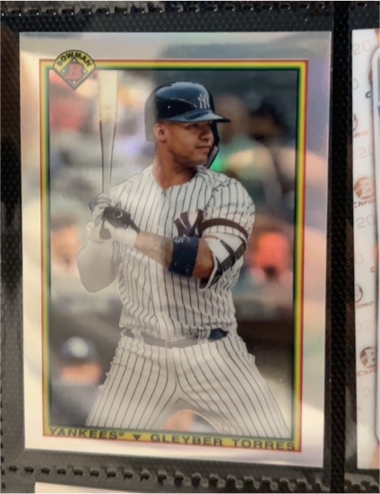 2020 Bowman Chrome #90B-GT Gleyber Torres — front