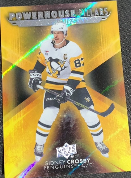 2025-26 Upper Deck Tim Hortons Powerhouse Pillars #CP-2 Sidney Crosby — front