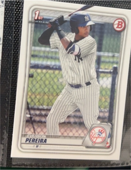 2020 Bowman #BP-51 Everson Pereira — front