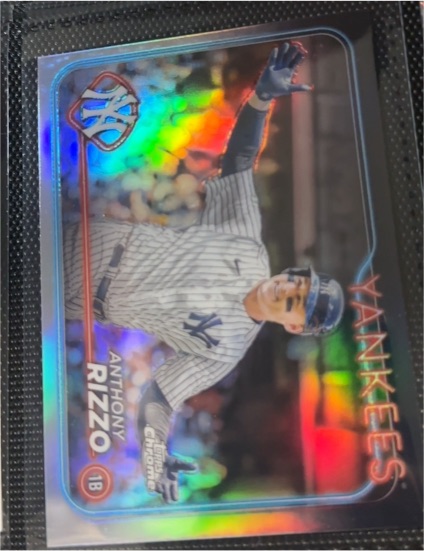 2024 Topps Chrome #127 Anthony Rizzo — front