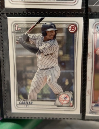 2020 Bowman Paper Prospects #BP-85 Antonio Cabello — front