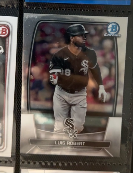 2023 Bowman Chrome #76 Luis Robert — front
