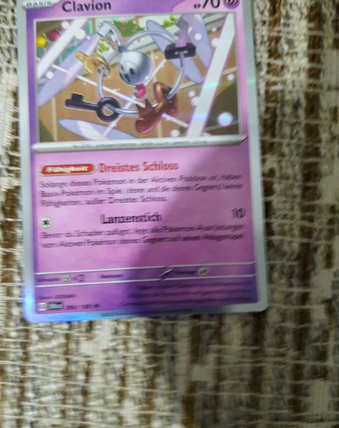 2023 Pokémon TCG Scarlet & Violet #096 Klefki — front