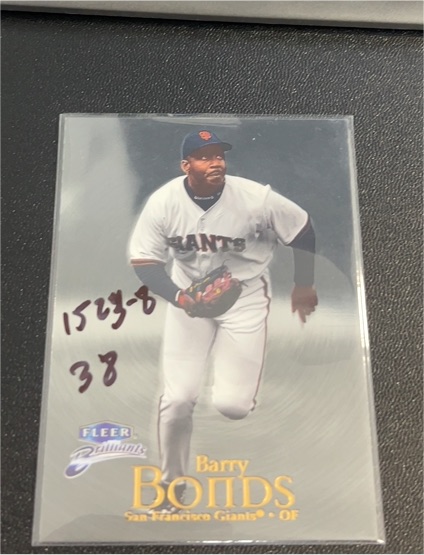 1999 Fleer Brilliants #38 Barry Bonds — front