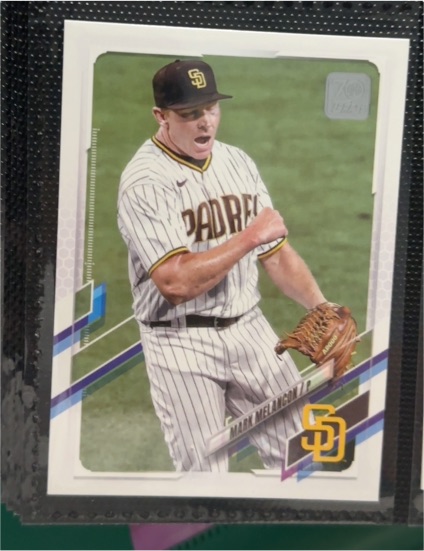 2021 Topps Update #US176 Mark Melancon — front